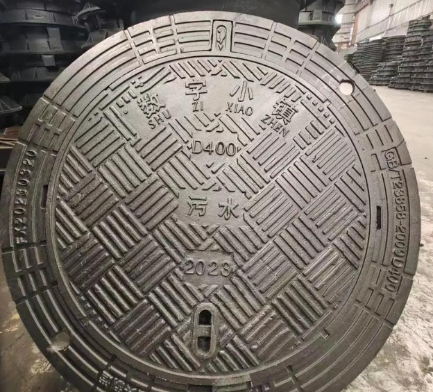 龙城球墨铸铁防沉降井盖展示